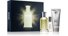 Set de regalo Hugo Boss Bottled 100 ml EDT + 100 ml Gel de ducha + 10 ml Mini para hombre