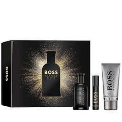Hugo Boss BOSS Bottled 100ml Parfum + 100ml Duschgel + Mini für Herren Geschenkset