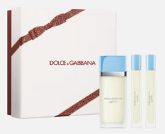 Dolce & Gabbana Light Blue 100ml Edt + 2 * 10ml edt Set para Mujer