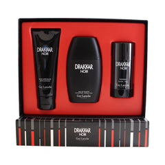 Guy Laroche Drakkar Noir 100ml EDT Geschenkset + 150ml Deo Spray + 50ml Haar- & Duschgel