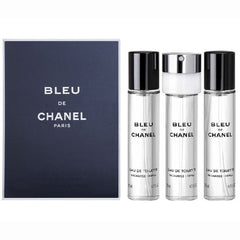 Recambios de spray de viaje Chanel Bleu de Chanel para hombre (3 unidades, 20 ml)