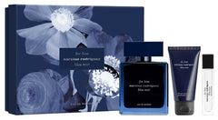 Narciso Rodriguez Bleu Noir 100ml EDP + 50ml Duschgel + 10ml EDP für Herren Geschenkset