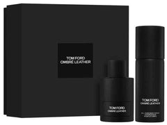 Set para Hombres Tom Ford Ombre Leather 100ml Edp + 150ml Spray Corporal