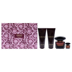 Versace Crystal Noir Set Regalo 90ml EDP + 100ml Gel Doccia + 100ml Lozione Corpo + Mini