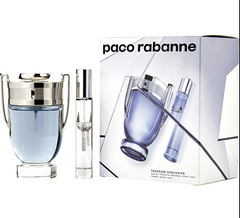 Set de regalo Paco Rabanne Invictus 100 ml EDT + Mini 20 ml para hombre