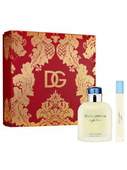 Coffret Cadeau Dolce & Gabbana Light Blue 125 ml EDT + 10 ml EDT pour Hommes