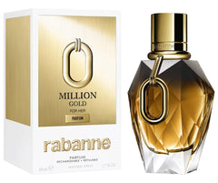 Paco Rabanne Million Gold Parfum pour Femme Rechargeable