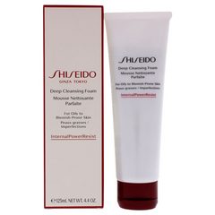 Shiseido Deep Cleansing Foam per Pelle Grassa e a Tendenza Acneica