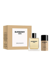 Set de regalo Burberry Hero EDT 100 ml + Desodorante en barra 75 ml para hombre