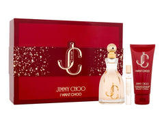Jimmy Choo I Want Choo 100ml EDP + 100ml Lozione Corpo + 7.5ml EDP Set Regalo Donna