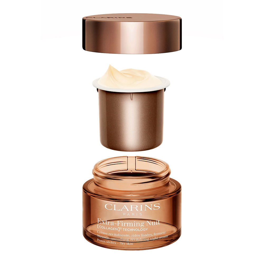 Clarins Extra-Firming Night Cream Dry Skin Types 50ml - Refill