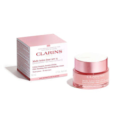 Clarins Multi Active Glow Day Cream SPF15 - All Skin Type 50ml  Boosting, Line-Smoothing