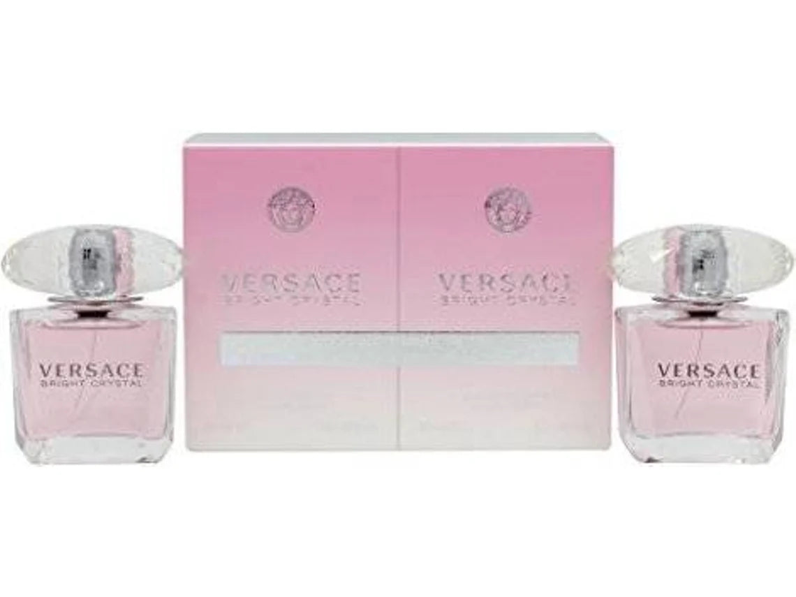 Versace Bright Crystal 30ml EDT x 2 per Donna Set Viaggio Esclusivo