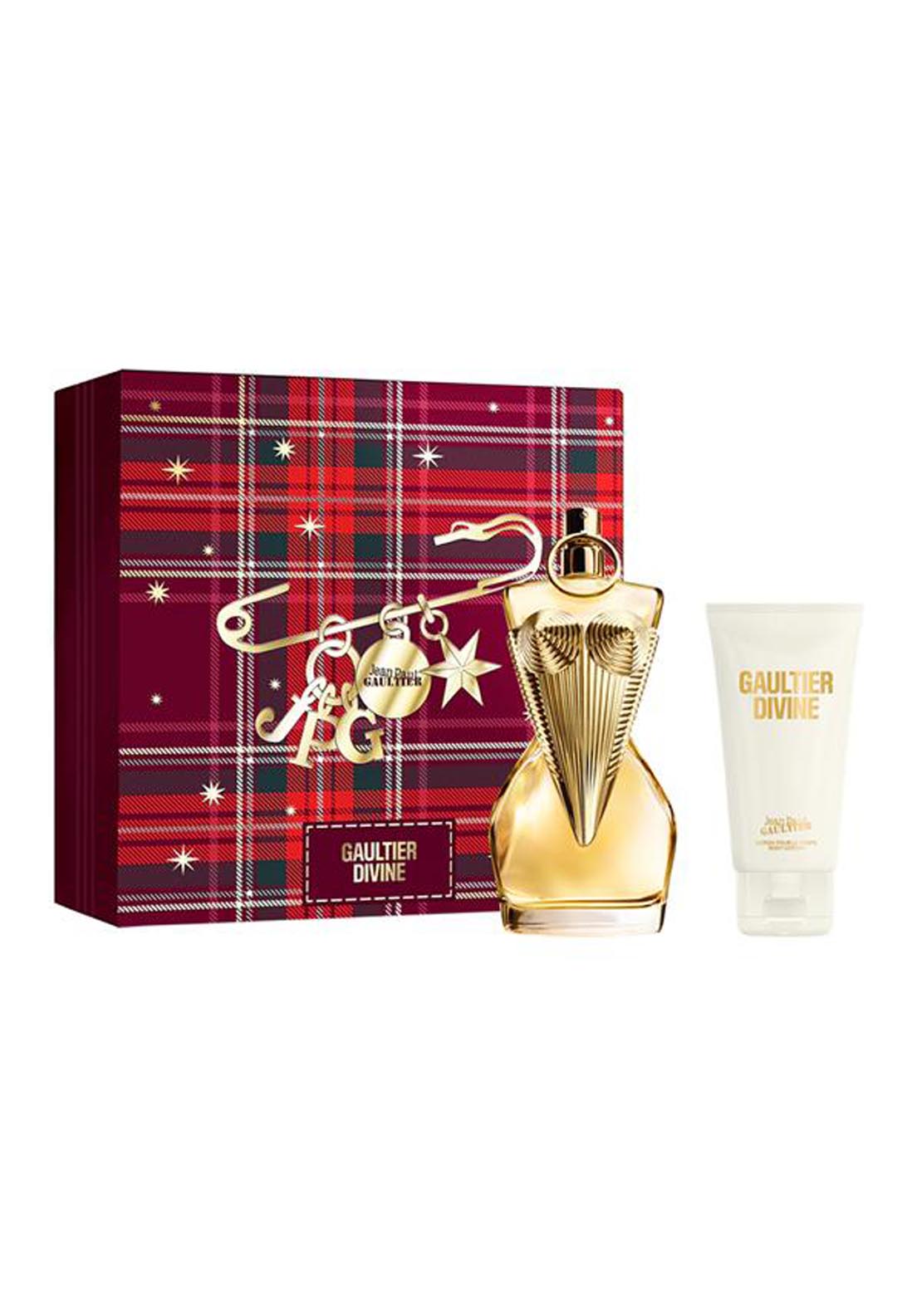 Jean Paul Gaultier Divine 100ml EDP + 75ml Body Lotion for Women Gift Set