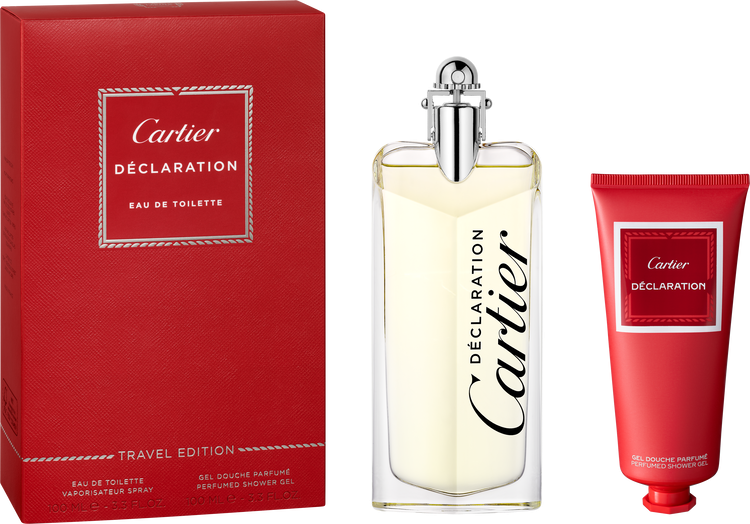 Set de regalo Cartier Declaration para hombre 100ml EDT + 100ml Gel de ducha