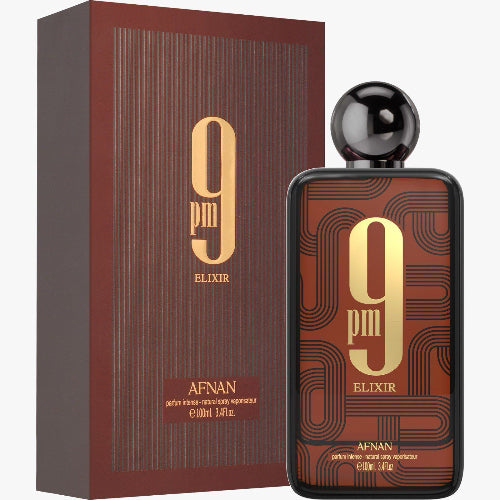 Afnan 9 PM Elixir Parfum Intense Unisex - Perfume Oasis