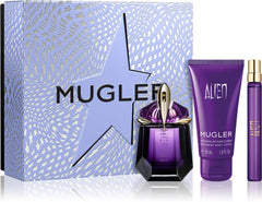 Mugler Alien EDP Coffret Cadeau Resourçable 30ml + Mini 10ml + Lait Corps 50ml
