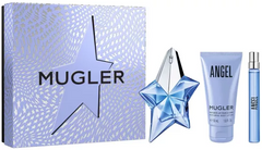 Thierry Mugler Angel Set Regalo 25ml EDP Ricaricabile + 50ml Lozione Corpo + 10ml Spray EDP