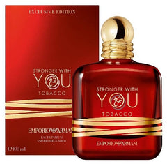 Giorgio Armani Stronger With You Tobacco EDP Spray para hombre