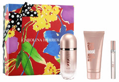 Set Regalo Carolina Herrera 212 VIP Rose 80ml EDP + 100ml Lozione Corpo + 10ml EDP per Donna