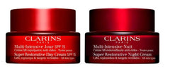 Set Clarins Crema Giorno & Notte Super Restorative SPF15 per Donna