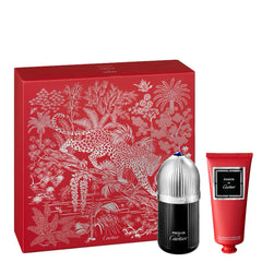 Cartier Pasha de Cartier Edition Noire 100ml EDT + 100ml Shower Gel for Men Gift Set