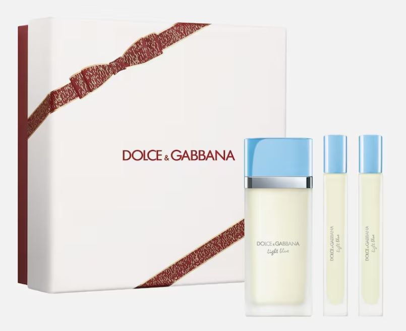 Dolce & Gabbana Light Blue 100ml EdT + 2 * 10ml EdT Set für Damen