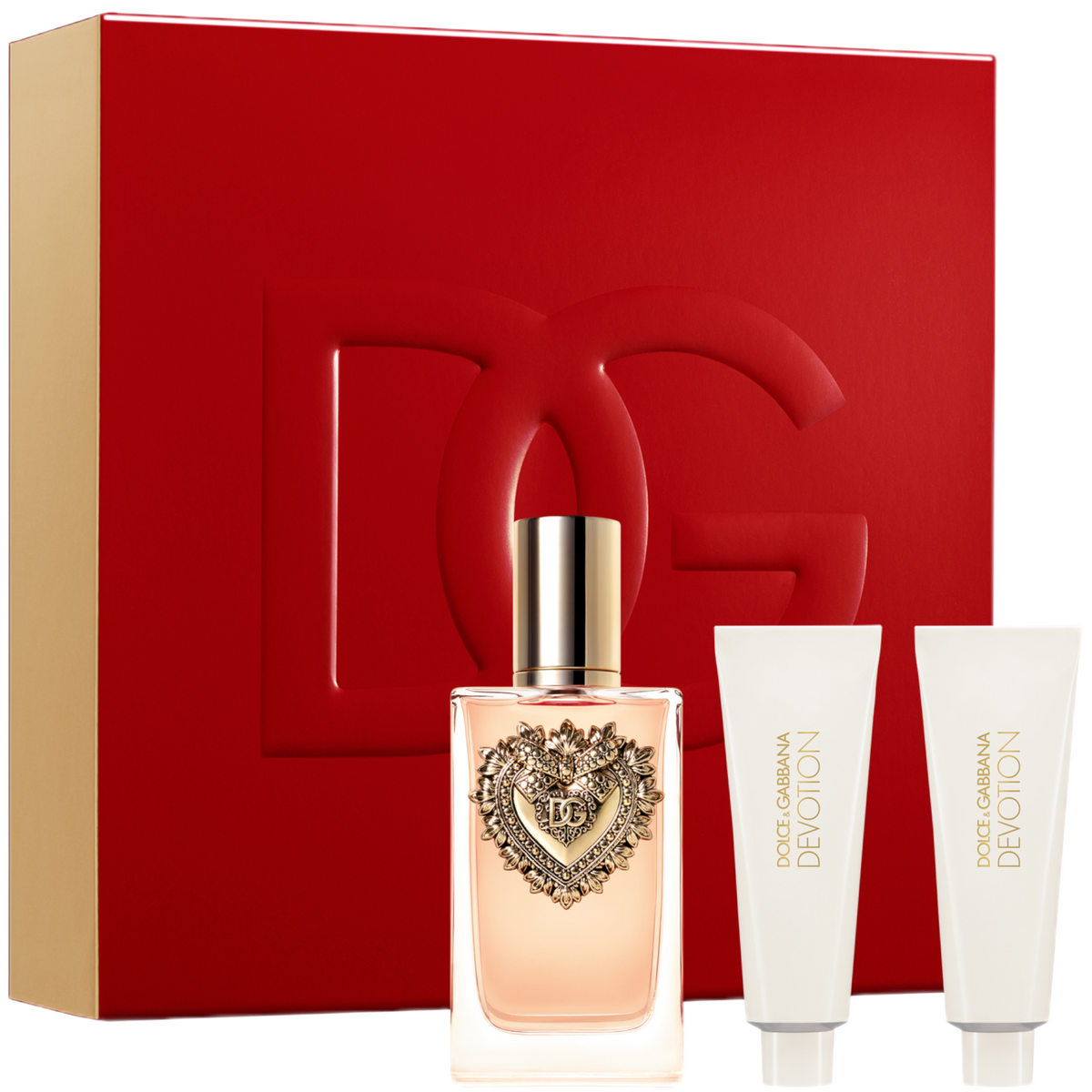 Dolce & Gabbana Devotion 100ml EDP + 50ml Shower Gel + 50ml Body Lotion for Women Gift Set