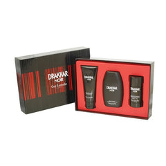 Guy Laroche Drakkar Noir 100ml EDT Set Regalo + 150ml Deo Spray + 50ml Shampoo e Bagnoschiuma