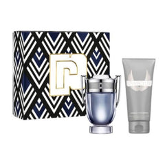 Paco Rabanne Invictus Geschenkset 100ml EDT + 100ml Duschgel