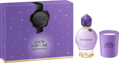 Coffret Cadeau Viktor & Rolf GOOD FORTUNE EDP 90 ml + Bougie Parfumée