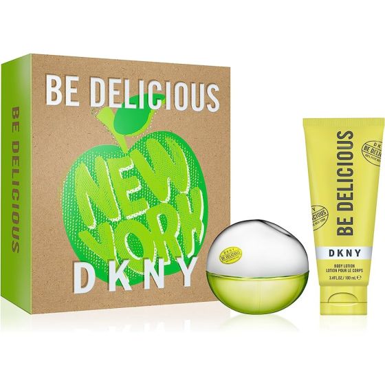 Set Regalo DKNY Be Delicious 100ml EDP + 100ml Lozione Corpo per Donna