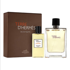 Hermes Terre D'Hermes 100 ml EDT Spray + 80 ml Gel de ducha para hombre Set de regalo