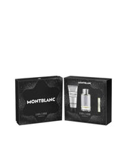 Coffret Mont Blanc Explorer Platinum 100ml EDP + Gel Douche 100ml + Miniature