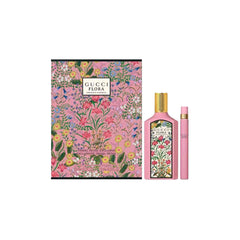 Gucci Flora Gorgeous Gardenia 100ml EDP + 10ml Mini Set Regalo per Donna
