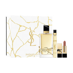 Set de regalo YSL Libre EDP 90 ml + Mini 10 ml + Labial YSL Rouge Couture