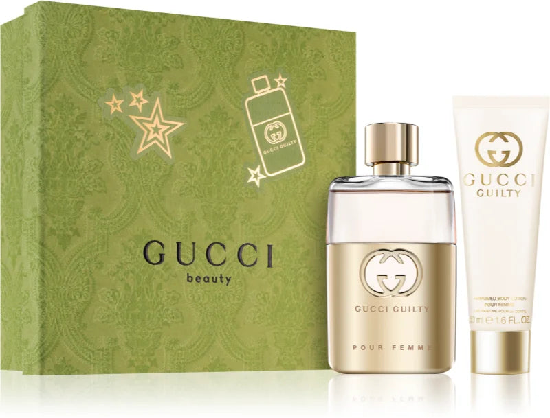 Set regalo Gucci Guilty Pour Femme 50ml EDP + 50ml lozione corpo per donna