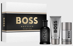 Hugo Boss Bottled Parfum 100ml Parfum + 100ml Gel Doccia + 75ml Deo per Uomo Set Regalo