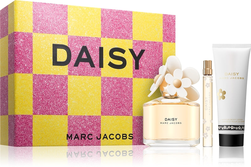 Marc Jacobs Daisy 100 ml + 10 ml EDT Mini + 75 ml Loción corporal para mujer Set de regalo