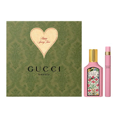 Gucci Flora Gorgeous Gardenia 50ml EDP + Mini EDP 10ml Set Regalo per Donna