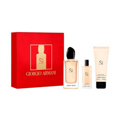 Giorgio Armani Sì Geschenkset 100ml EDP + 75ml Bodylotion + Mini