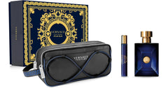 Estuche de regalo Versace Pour Homme Dylan Blue 100ml EDT + Mini 10ml + Neceser para hombre