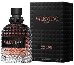 Valentino Uomo Born in Roma Coral Fantasy EDT Spray para hombre