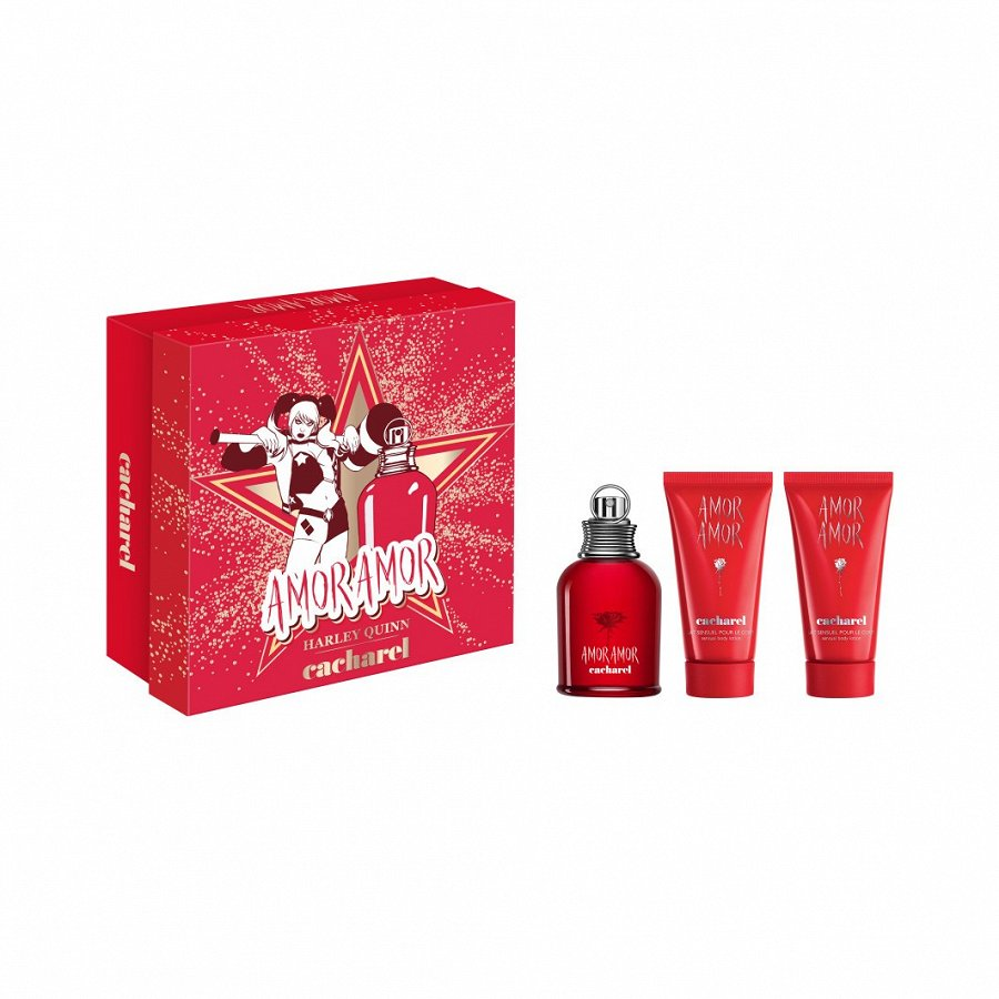 Estuche de regalo Cacharel Amor Amor 50 ml EDT + 2 lociones corporales 50 ml