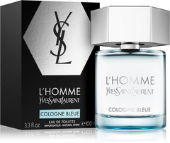 Yves Saint Laurent L'Homme Cologne Bleue Eau de Toilette Vaporisateur pour Homme