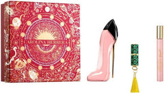 Set regalo Carolina Herrera Good Girl Blush 80ml EDP + 10ml Mini + Lip Gloss per donna