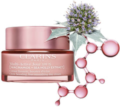 Clarins Multi Active Glow Day Cream SPF15 - All Skin Type 50ml  Boosting, Line-Smoothing