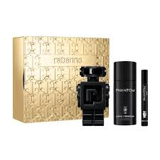 Set de regalo Paco Rabanne Phantom 100 ml Perfume + 150 ml Desodorante + 10 ml Perfume para hombre