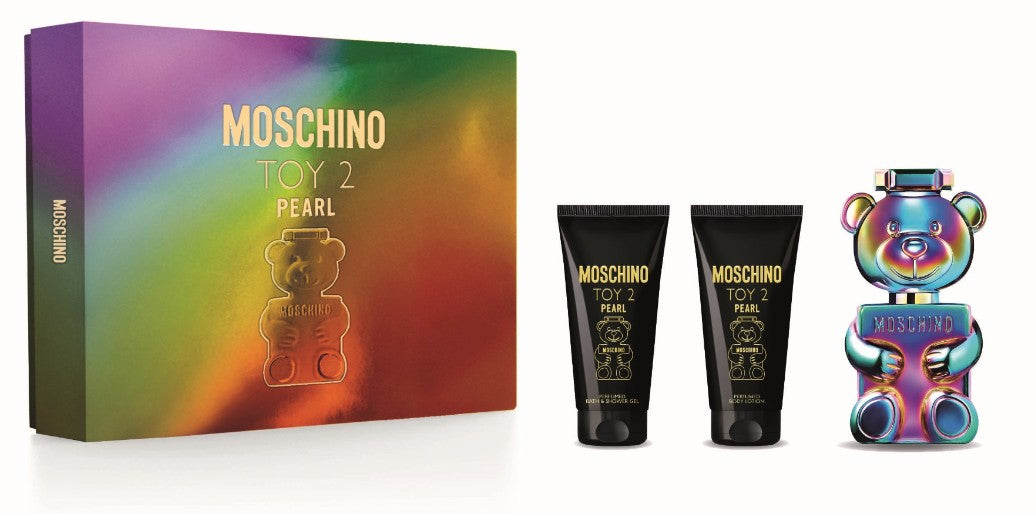 Set de regalo Moschino Toy 2 Pearl 50 ml EDP + 50 ml Gel de ducha + 50 ml Loción corporal para mujer