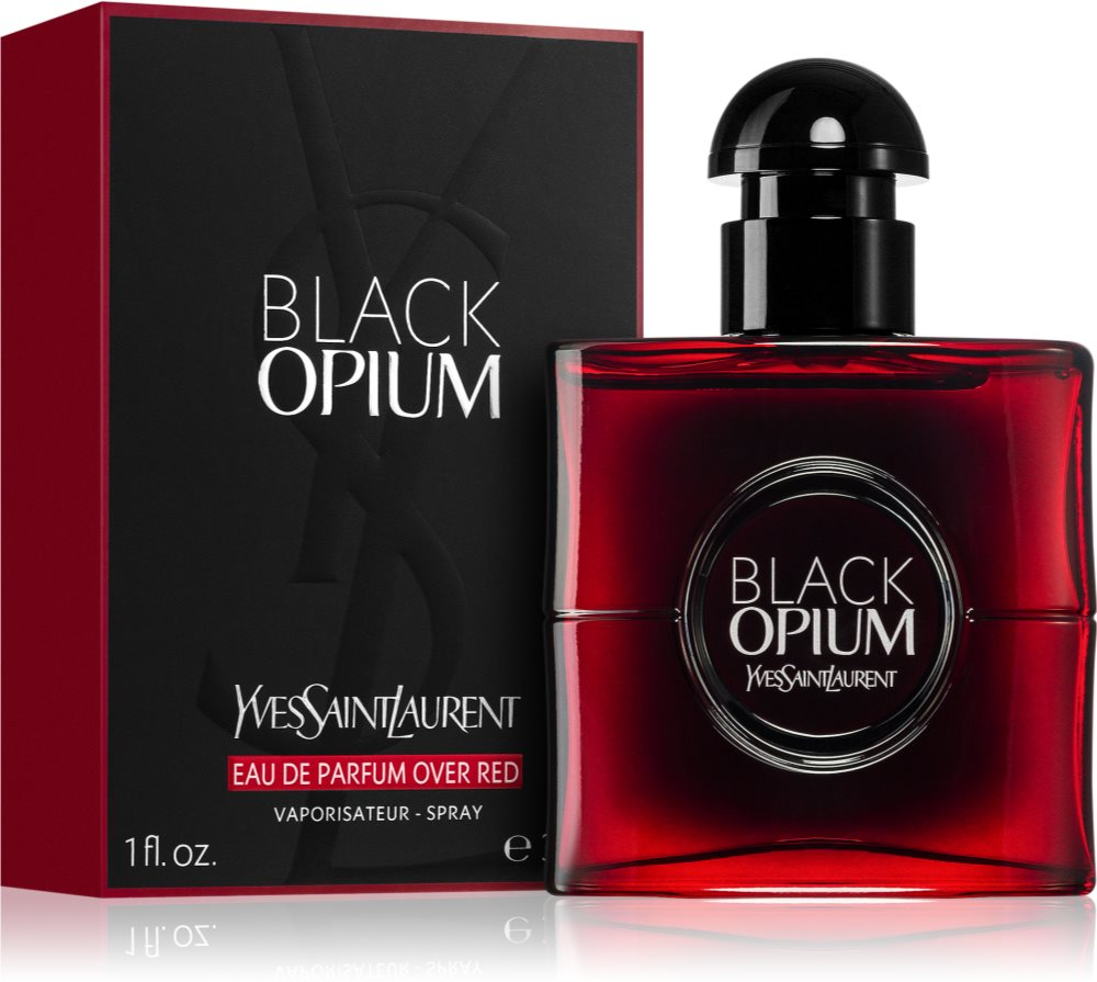 Black Opium Over Red Yves Saint Laurent EDP Spray para mujer
